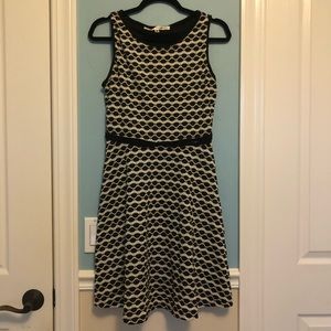 Max Studio Black and White Dress